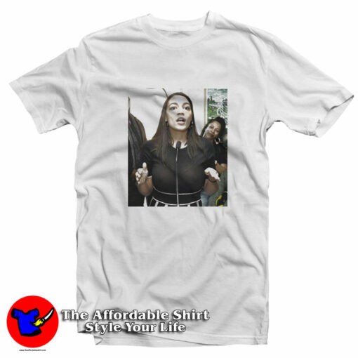 Alexandria Ocasio Cortez AOC See Through Slow Sown T-Shirt