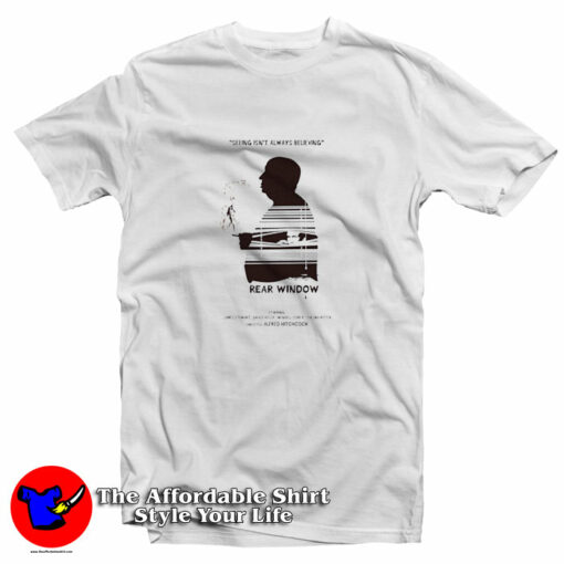 Alfred Hitchcock’s Rear Window Movie Poster Variant T-Shirt