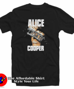 Alice Cooper 1990 Trashes America Tour T-Shirt Alice Cooper 1990 Trashes America Tour T-Shirt