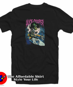 Alice Cooper Cartoon Vintage T-Shirt Alice Cooper Cartoon Vintage T-Shirt