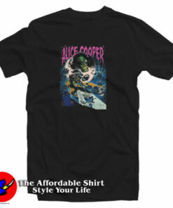 Alice Cooper Cartoon Vintage T-Shirt Alice Cooper Cartoon Vintage T-Shirt