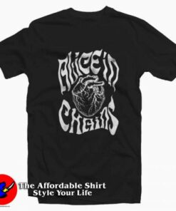 Alice In Chains Black Gives Way To Blue Graphic T Shirt On Sale 2