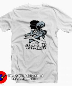 Alice In Chains Skull Hug Albumm Unisex T-shirt On Sale Alice In Chains Skull Hug Albumm Unisex T-shirt On Sale