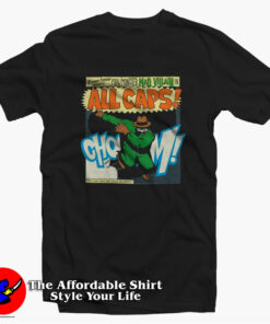 All Caps MF Doom Madvillain Hip Hop Unisex T-shirt On Sale All Caps MF Doom Madvillain Hip Hop Unisex T-shirt On Sale