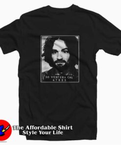 All Things Apparel Charlie Manson Mugshot Unisex T-shirt On Sale All Things Apparel Charlie Manson Mugshot Unisex T-shirt On Sale