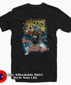 Allen Iverson Philadelphia 76ers Mvp Unisex T-shirt On Sale Allen Iverson Philadelphia 76ers Mvp Unisex T-shirt On Sale