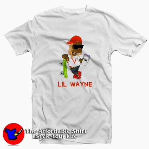 Almost Official Cartoon Lil Wayne Unisex T-shirt On Sale