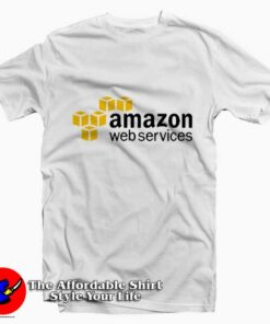 Amazon Web Services logo Graphic Unisex T-shirt On Sale Amazon Web Services logo Graphic Unisex T-shirt On Sale