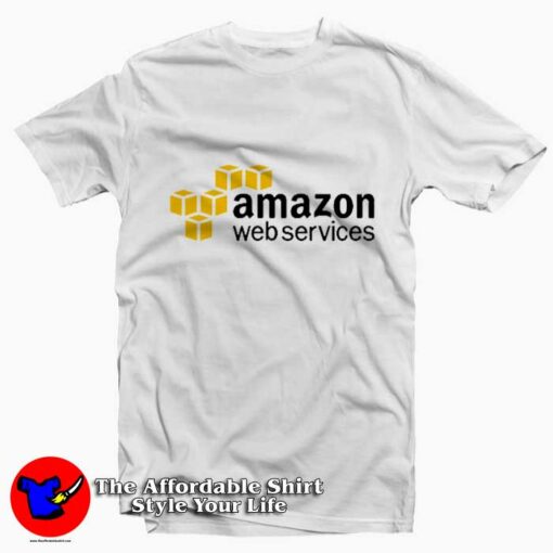 Amazon Web Services logo Graphic Unisex T-shirt On Sale