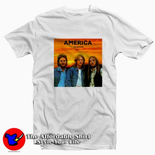 America Homecoming Album Cover Unisex T-shirt On Sale