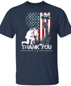 America flag thank you shirt