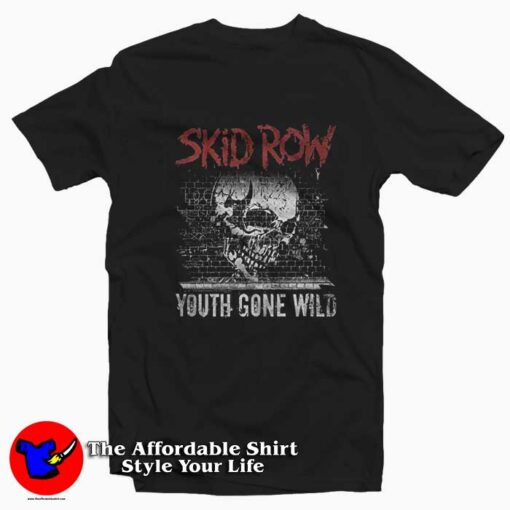 American Classics Skid Row Heavy Metal Unisex T-shirt On Sale