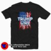American Flag I’m a Trump Girl Unisex T-shirt On Sale
