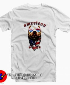American Flag Pride Pit Bull Funny Unisex T-shirt On Sale American Flag Pride Pit Bull Funny Unisex T-shirt On Sale