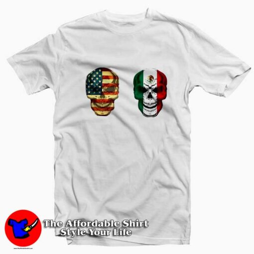 American Flag Skull Mi Hogar Unisex T-shirt On Sale