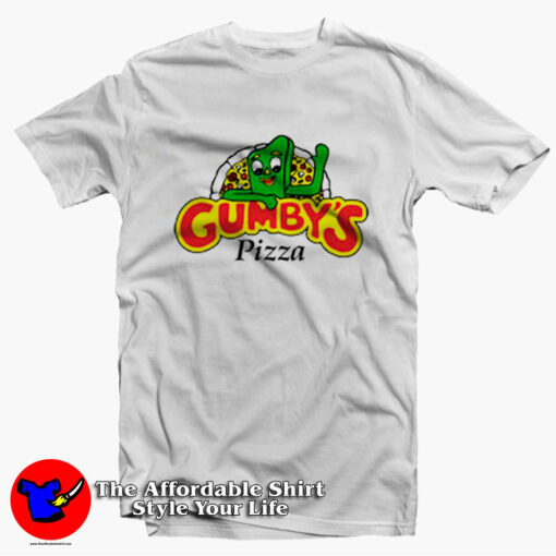 American Gumbys Pizza Logo Graphic Unisex T-shirt On Sale