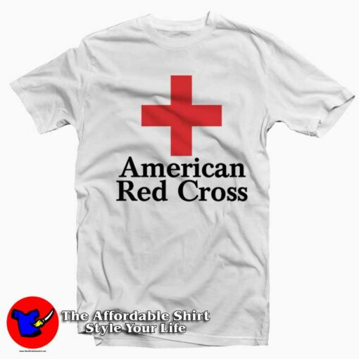 American Red Cross Graphic Unisex T-Shirt On Sale