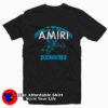 Amiri Hollywood Demons Distressed Unisex T-shirt On Sale