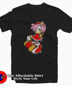 Amy Rose Adventure Battle Tee Shirt Amy Rose Adventure Battle Tee Shirt