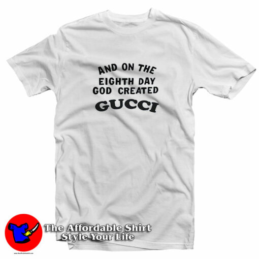 And One The Eighth Day God Created Mega Yacht T-Shirt