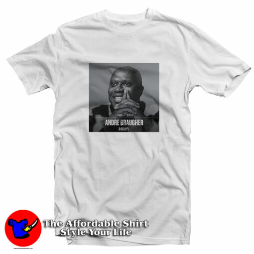 Andre Braugher RIP 1962 2023 Captain Holt Brooklyn T-Shirt