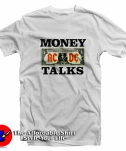 Angus Bucks ACDC Money Talks  Vintage T-Shirt On Sale Angus Bucks ACDC Money Talks  Vintage T-Shirt On Sale