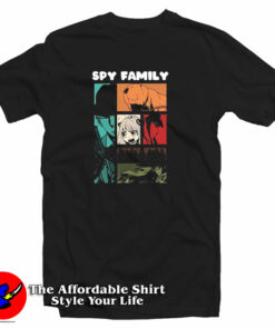 Animal Anime X Family Fantasy Action Spy Christmas T-Shirt Animal Anime X Family Fantasy Action Spy Christmas T-Shirt