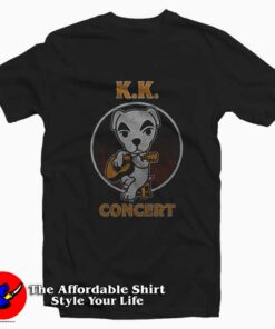 Animal Crossing New Horizon KK Slider Tour T-Shirt On Sale Animal Crossing New Horizon KK Slider Tour T-Shirt On Sale