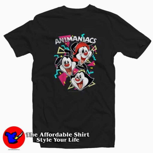 Animaniacs Party Yakko Wakko & Dot T-shirt On Sale