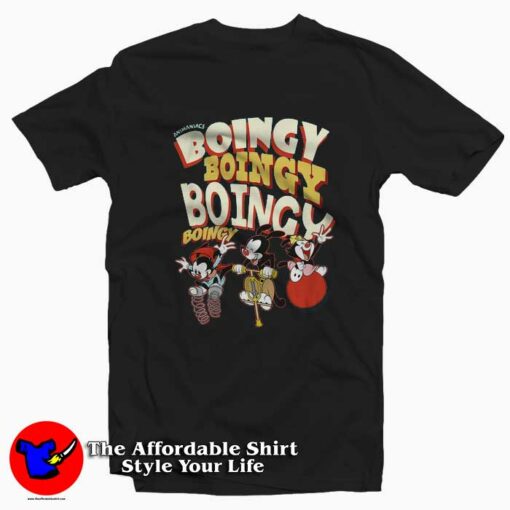 Animaniacs Vintage Cartoon Boingy Repeat T-shirt On Sale