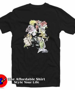 Anime Jojo Bizzare Adventure T-Shirt Anime Jojo Bizzare Adventure T-Shirt