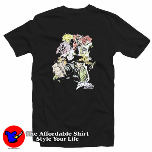 Anime Jojo Bizzare Adventure T-Shirt