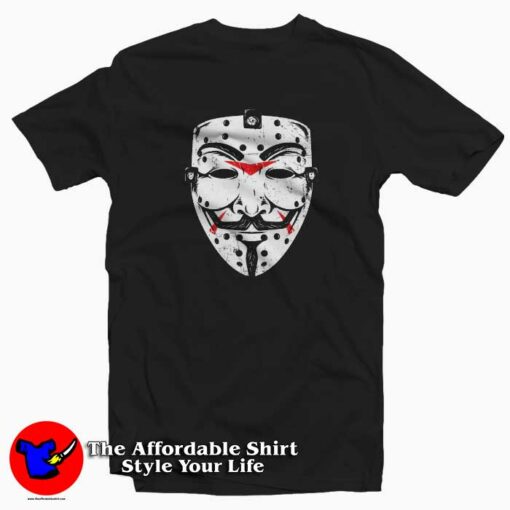 Anonymous Mask Friday 13th Unisex T-shirt Trends