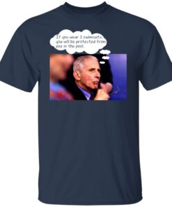 Anthony Fauci if you wear 2 swimsuits shirt 4