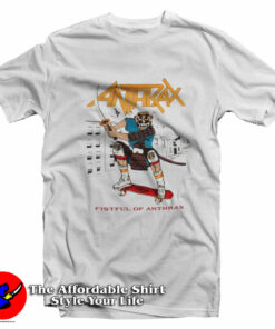Anthrax Fistful Of Anthrax Vintage T-Shirt On Sale Anthrax Fistful Of Anthrax Vintage T-Shirt On Sale