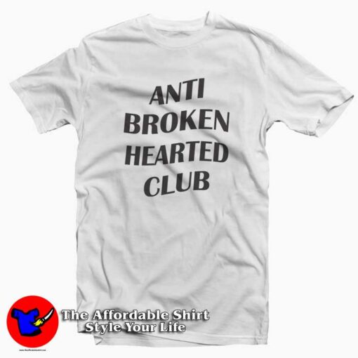 Anti Broken Hearted Club Replica ASSC Logo T-Shirt Cheap Trendy