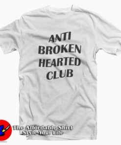 Anti Broken Hearted Club Replica ASSC Logo T-Shirt Cheap Trendy Anti Broken Hearted Club Replica ASSC Logo T-Shirt Cheap Trendy
