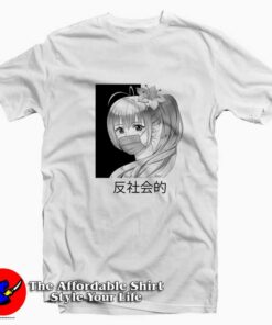 Anti and versus Social Japanese Aesthetic T-shirt On Sale Anti and versus Social Japanese Aesthetic T-shirt On Sale