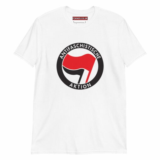 Antifa Antifaschistische Aktion Flag Unisex T-Shirt  Shop