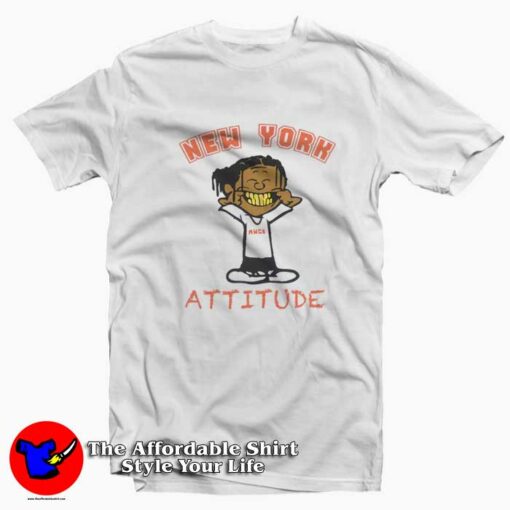 Asap Mob Attitude New York Rap Hip Hop T-shirt On Sale