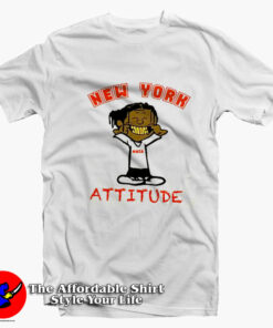 Asap Rocky New York Attitude Graphic T-Shirt On Sale Asap Rocky New York Attitude Graphic T-Shirt On Sale