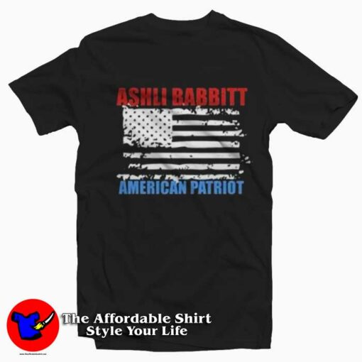 Ashli Babbitt American Patriot Graphic T-Shirt On Sale