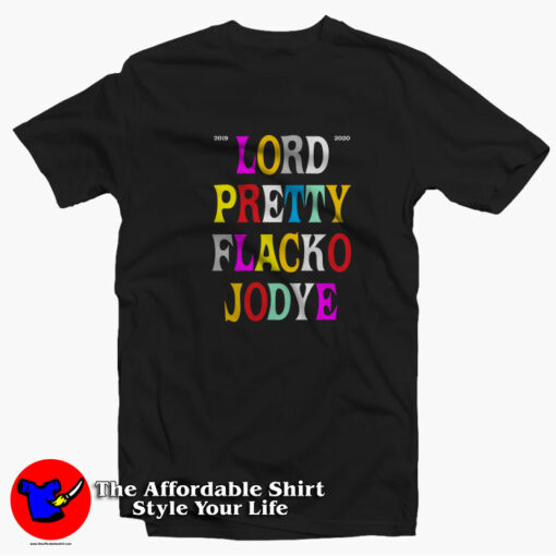 Astroworld Lord Pretty Flacko Jody Cool 90s Rapper T-shirt On Sale