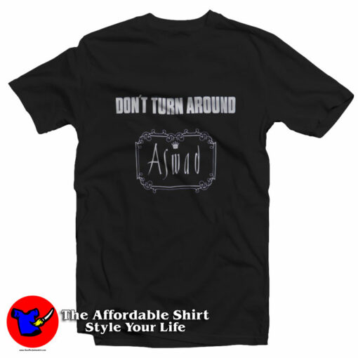 Aswad Don’t Turn Around Island Records T-Shirt On Sale