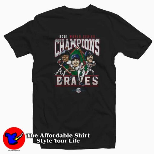 Atlanta Braves 2021 World Series Champions T-shirt On Sale