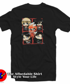 Attack On Titan Chibi Characters T-Shirt Attack On Titan Chibi Characters T-Shirt