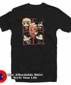 Attack On Titan Chibi Characters T-Shirt