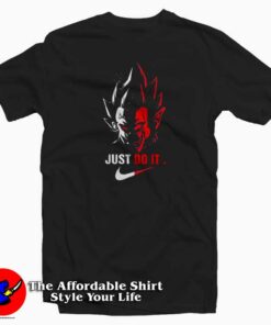 Awakening Vegeta Just Do It T-Shirt Cheap Awakening Vegeta Just Do It T-Shirt Cheap
