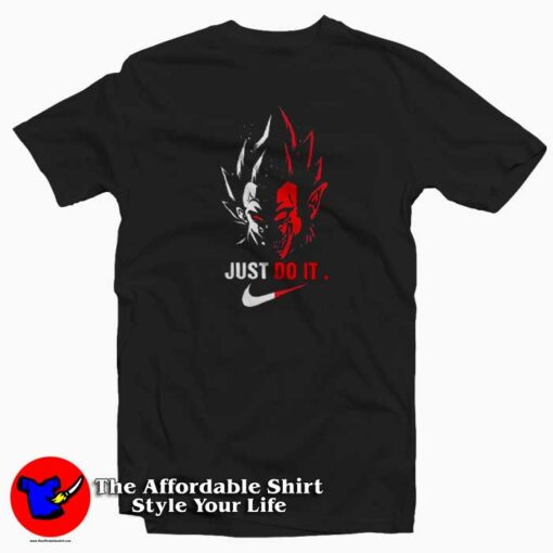 Awakening Vegeta Just Do It T-Shirt Cheap