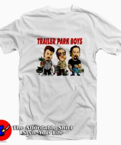 Awesome Cute Trailer Park Boys Cartoon T-shirt On Sale Awesome Cute Trailer Park Boys Cartoon T-shirt On Sale